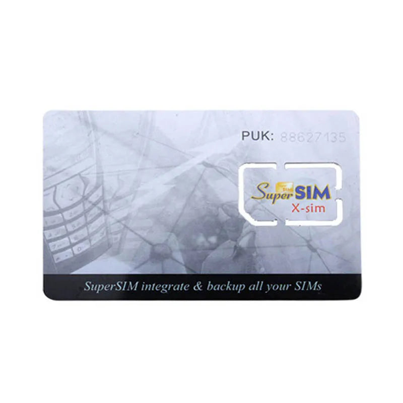 6 in 1 Mini SIM Card Backup Cellphone Accessory