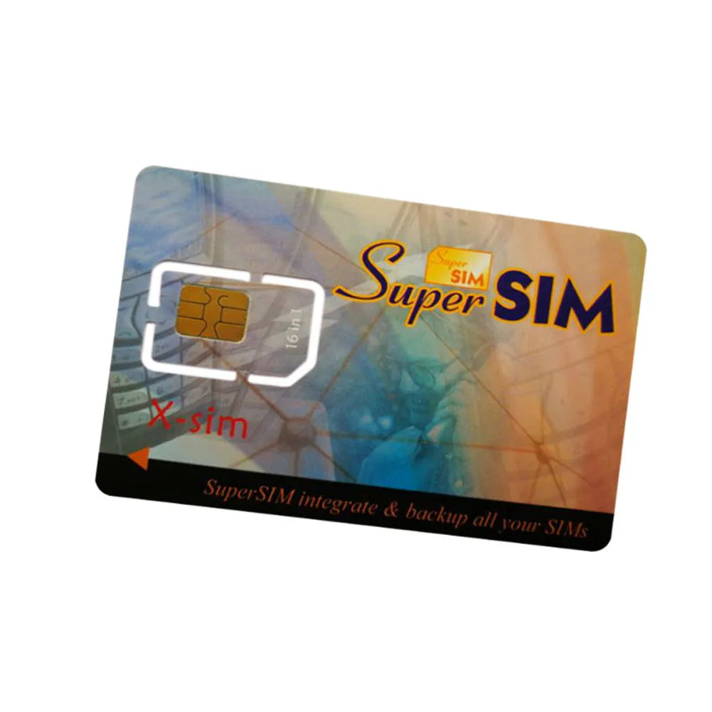 6 in 1 Mini SIM Card Backup Cellphone Accessory