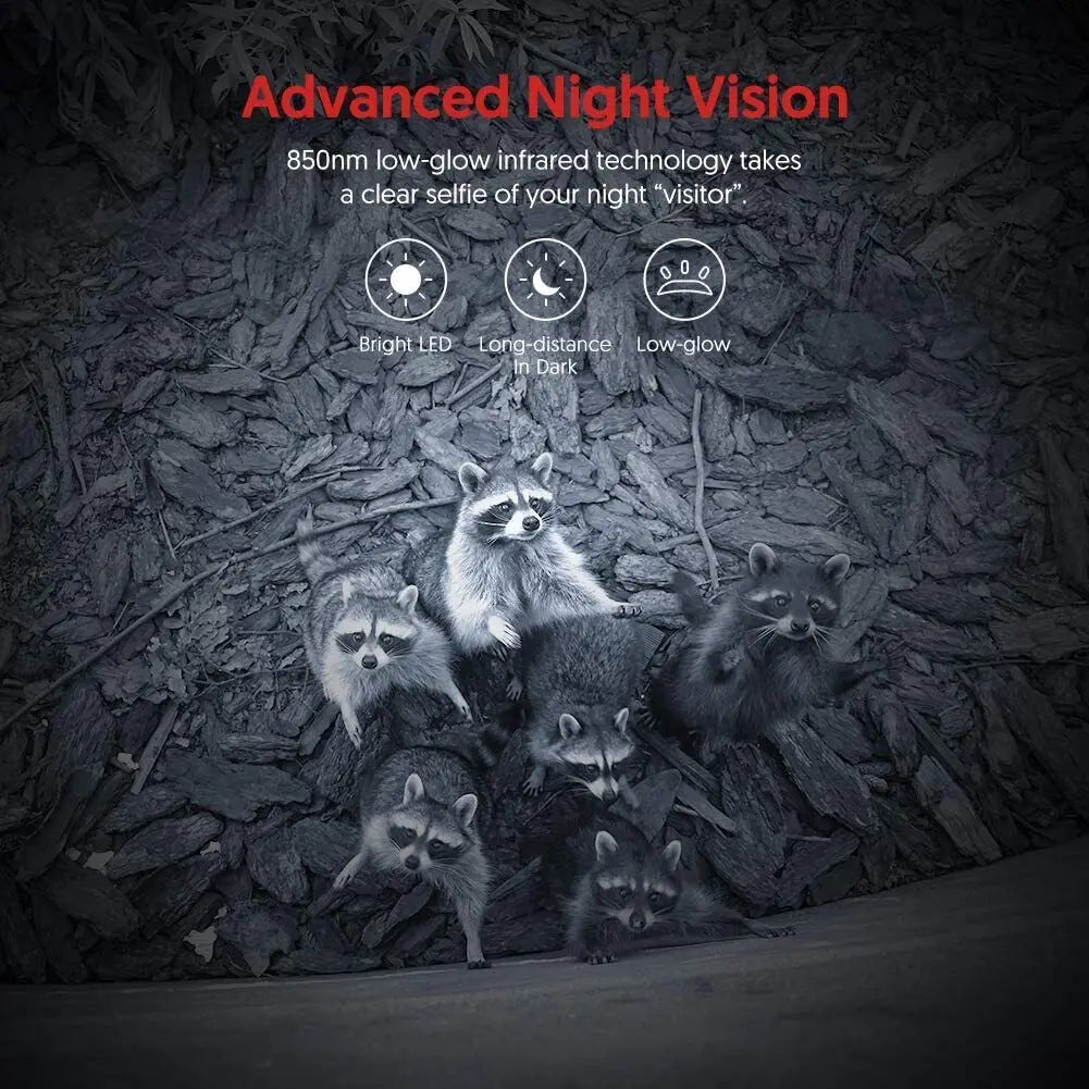 Mini Night Vision Camera 20MP 1080P Surveillance Waterproof Cam