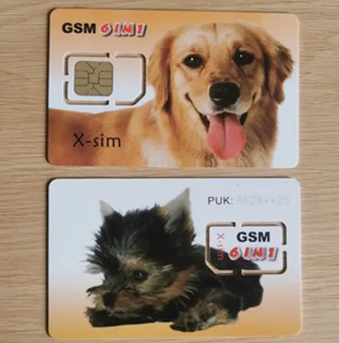 6 in 1 Mini SIM Card Backup Cellphone Accessory