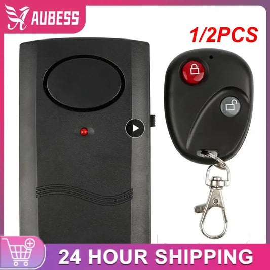 1/2PCS 120db 9V Alarm For Motorcycle Motorbike Scooter Anti-Theft Alarm Universal Remote